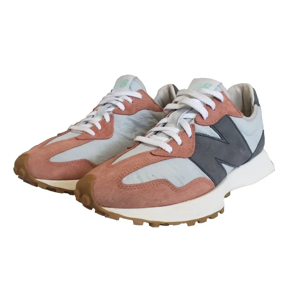 New Balance MS327JC1 Rust Brown Running Shoes Men's Size 9